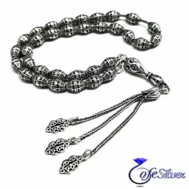 تسبیح نقره ترک