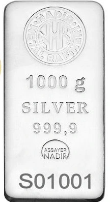 شمش نقره نادیر ترکیه