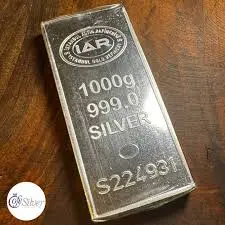 شمش نقره عیار 1000 گرمی IAR