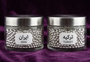 تفاوت نقره ایرانی و خارجی